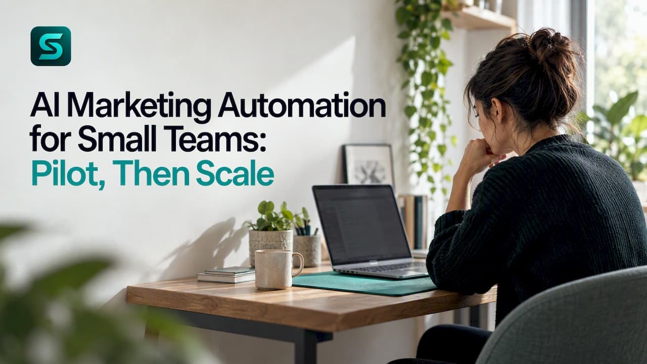 AI Marketing Automation for Small Teams: Pilot, Then Scale