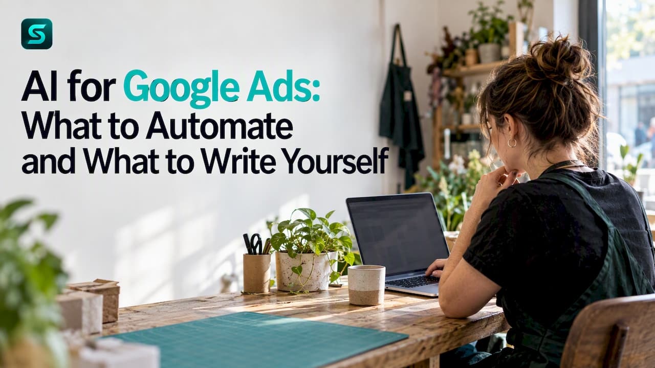 AI for Google Ads: What to Automate and What to Write Yourself