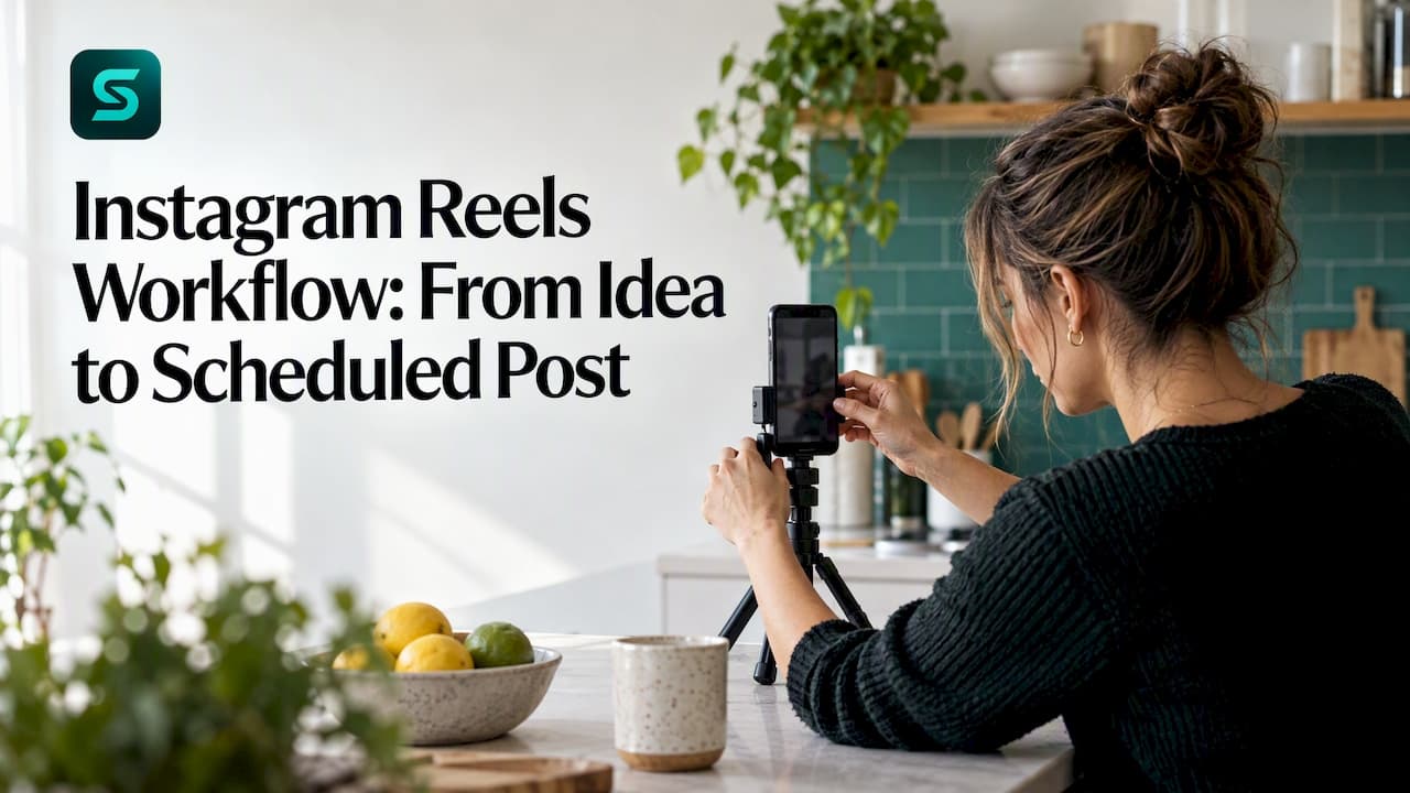 Instagram Reels Workflow: From Idea to Scheduled Post