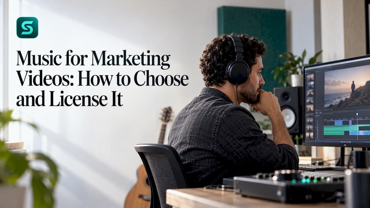 Music for Marketing Videos: How to Choose and License It